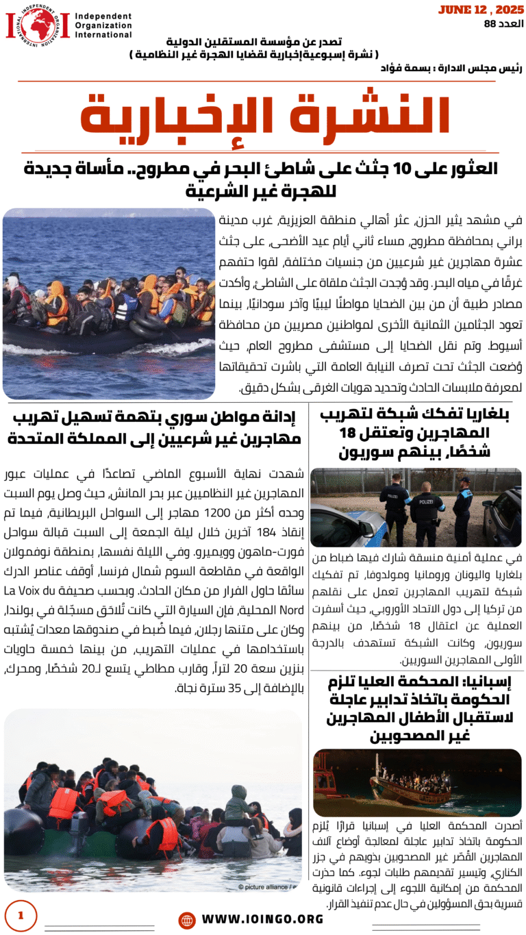 النشرة الإخبارية